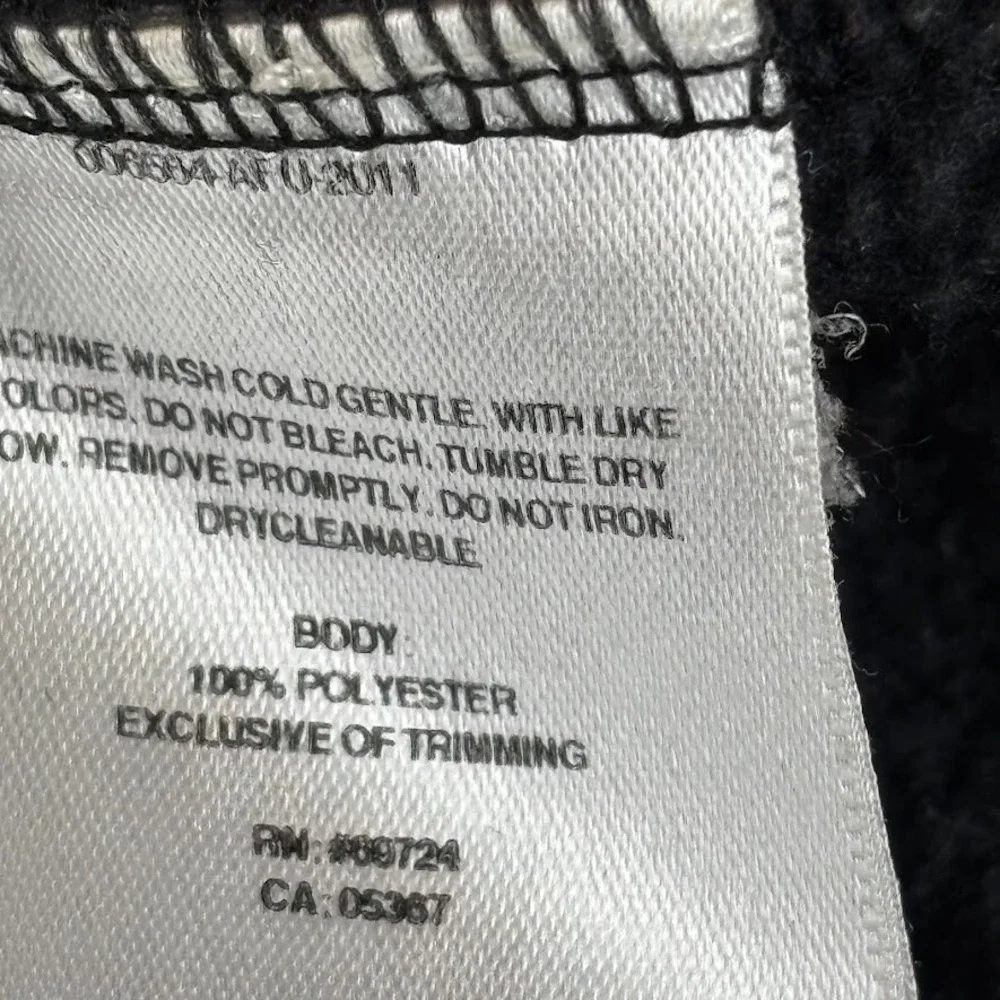 Columbia Full Zip Fleece Jacket Shacket Mens M Black Full Zip Outdoor Haiti